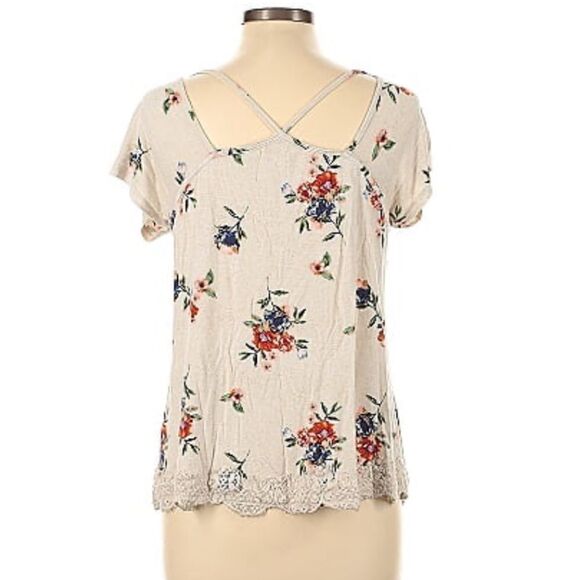 Rewind Floral Lace Top - Picture 2 of 9